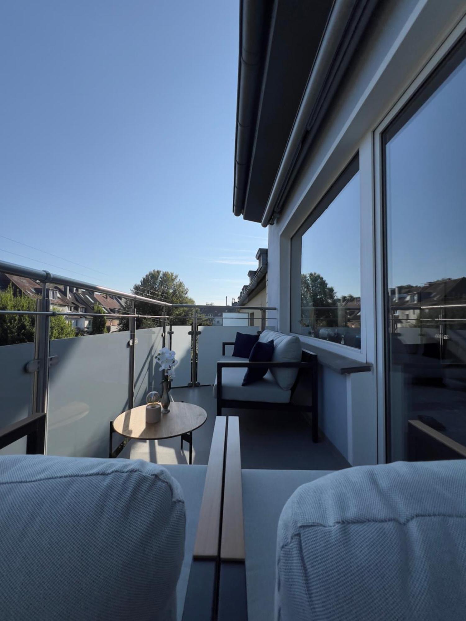 Excellence Deluxe Suite Mit Balkon & Stadtblick - Zentral An Der Messe Έσσεν Εξωτερικό φωτογραφία