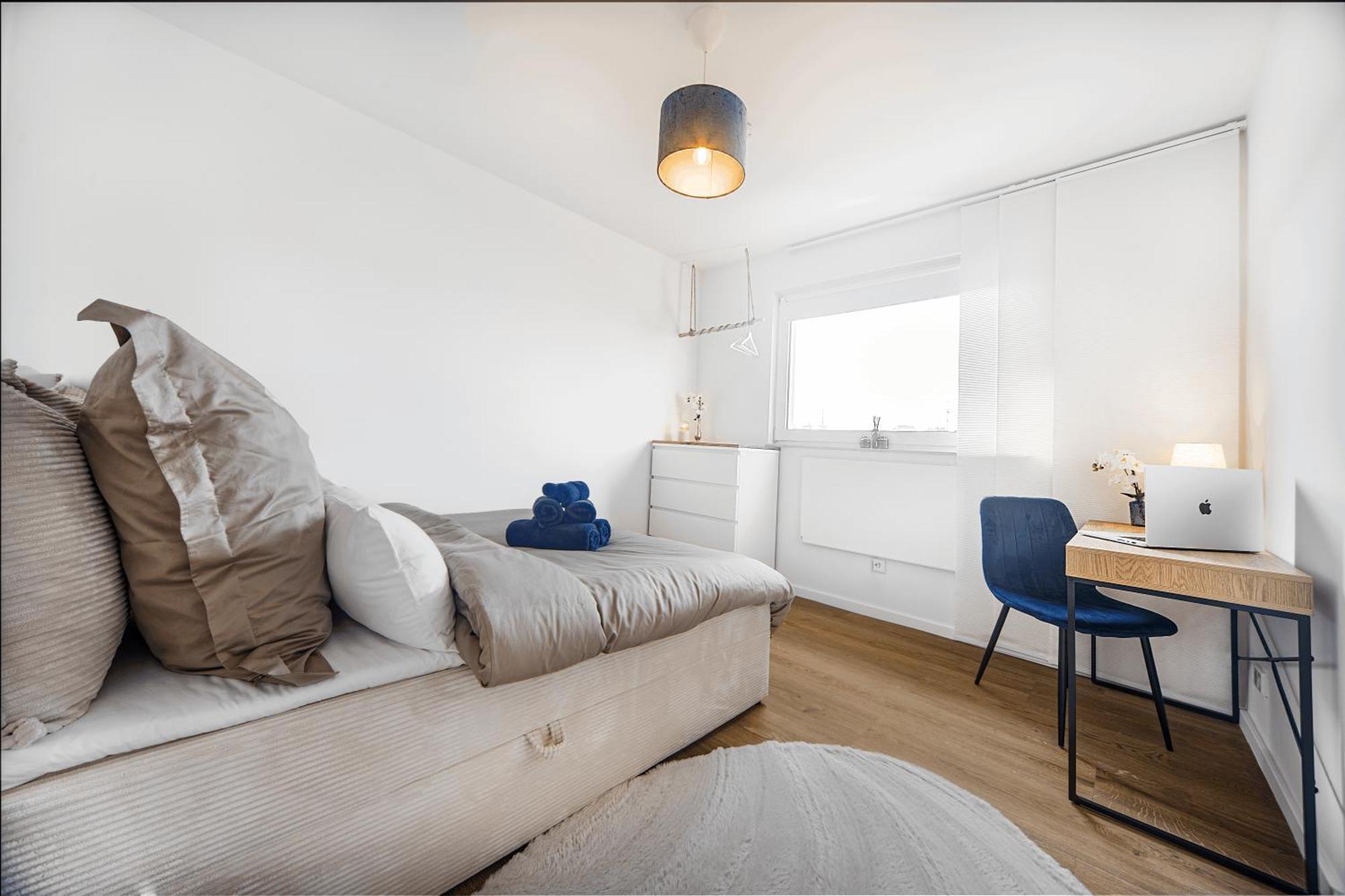 Excellence Deluxe Suite Mit Balkon & Stadtblick - Zentral An Der Messe Έσσεν Εξωτερικό φωτογραφία